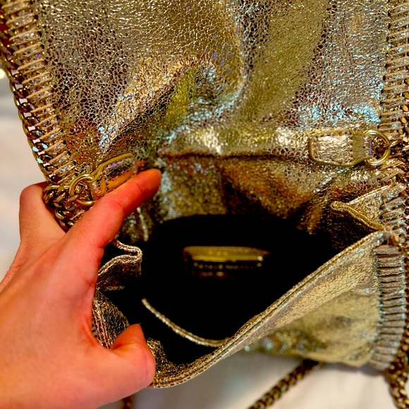 Gold crossbody bag - Picture 5 of 5